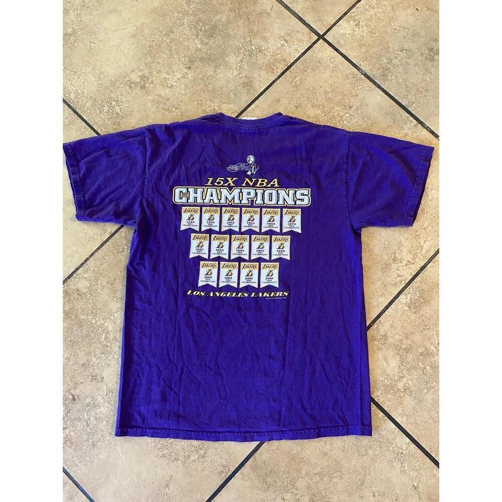 NBA Los Angeles Lakers 15X Champions Basketball Fan Unisex T-Shirt